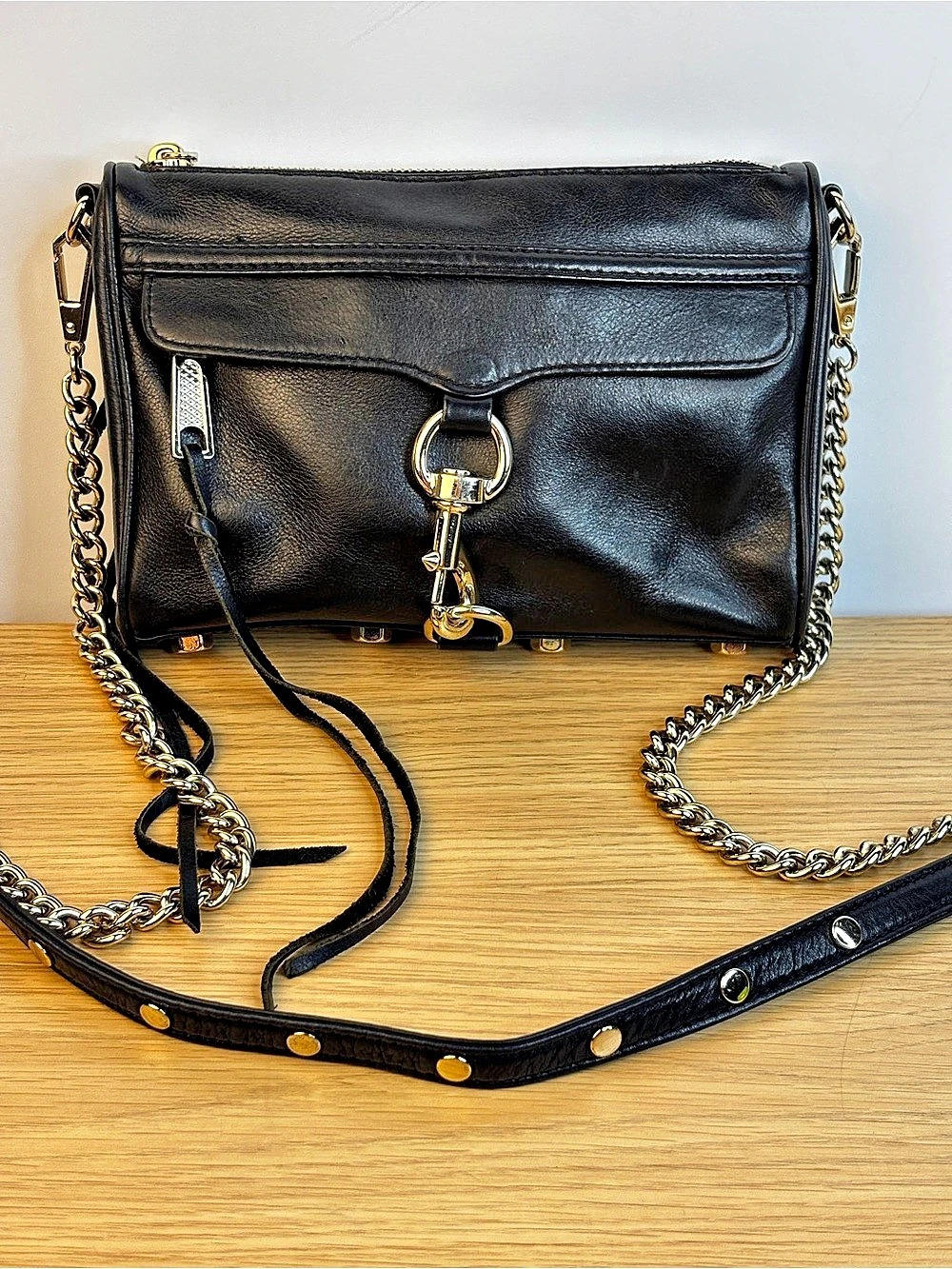 Rebecca Minkoff M.A.C. (Morning After Clutch) Crossbody Bag Chain Strap